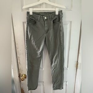 American Eagle Outfitters Green Tom Girl Jeans